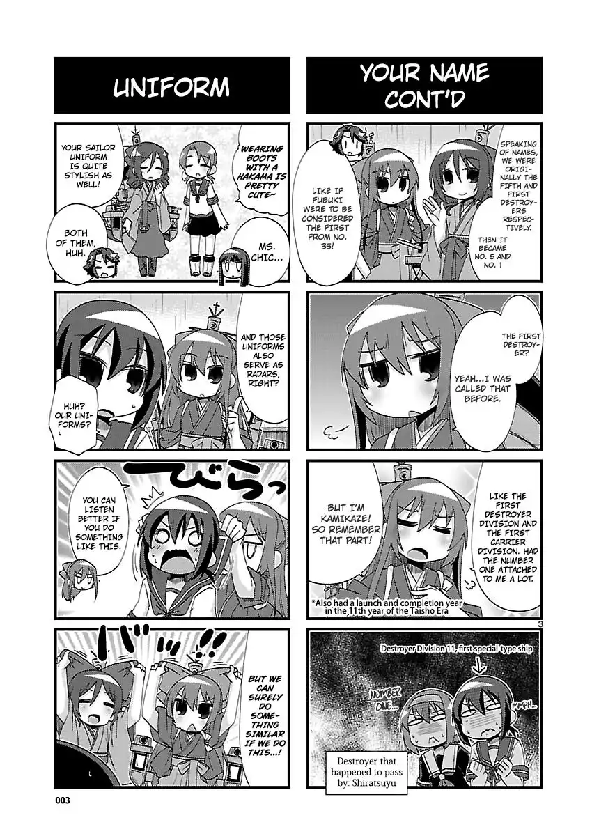 Kantai Collection - Kankore - 4-koma Comic - Fubuki, Ganbarimasu! Chapter 139 3